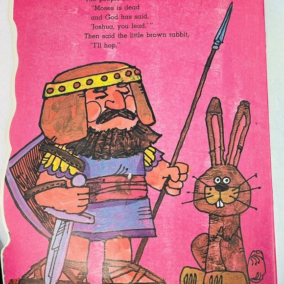 Day The Sun Stood Still Nursery Rhyme Bible Stories Wilma L Shaffer Vintage Book - Picture 7 of 10